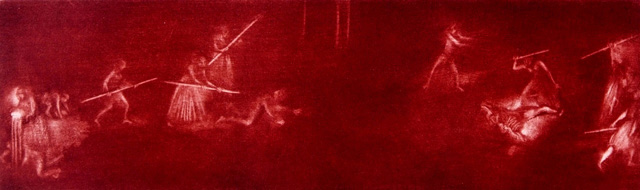 Vessel and string